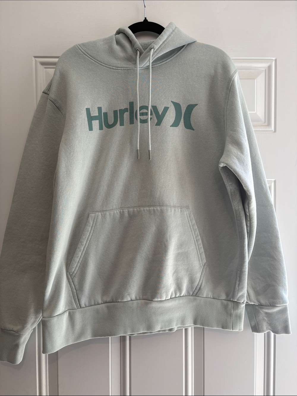 Hurley Sage Green Logo Pullover Hoodie